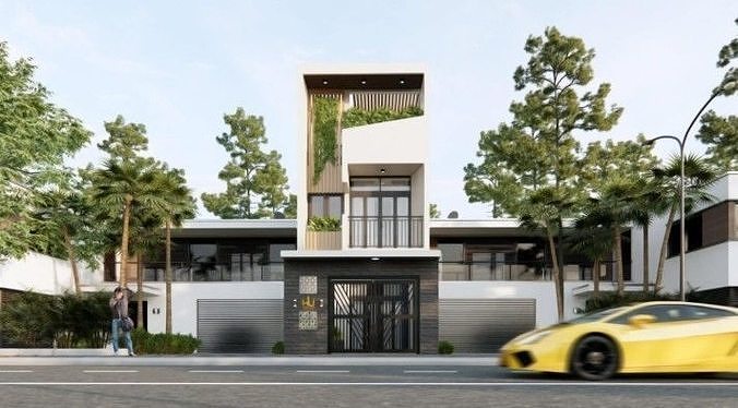  Exterior House Mode 3D model