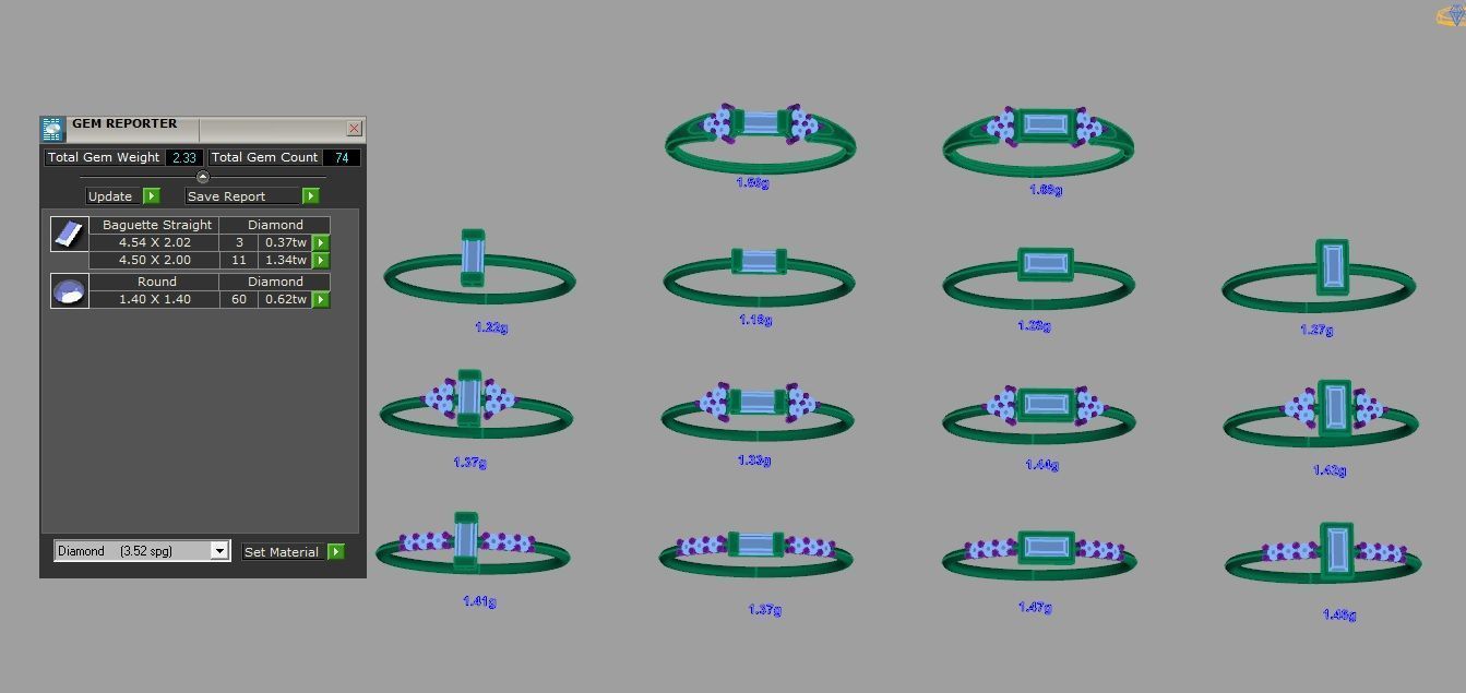 Minimalist Baguette 3D print model_8