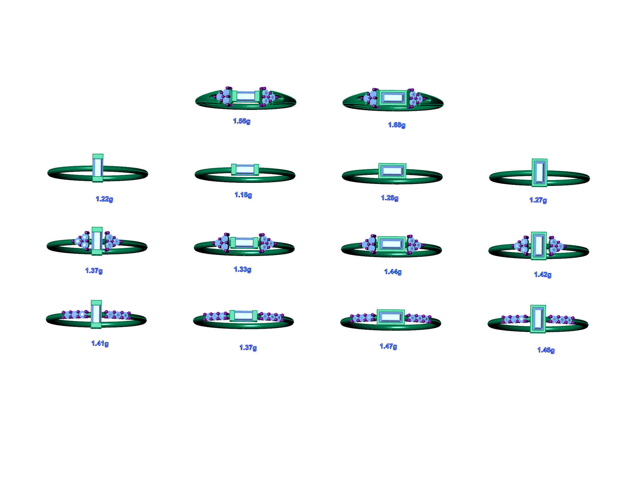 Minimalist Baguette 3D print model_6