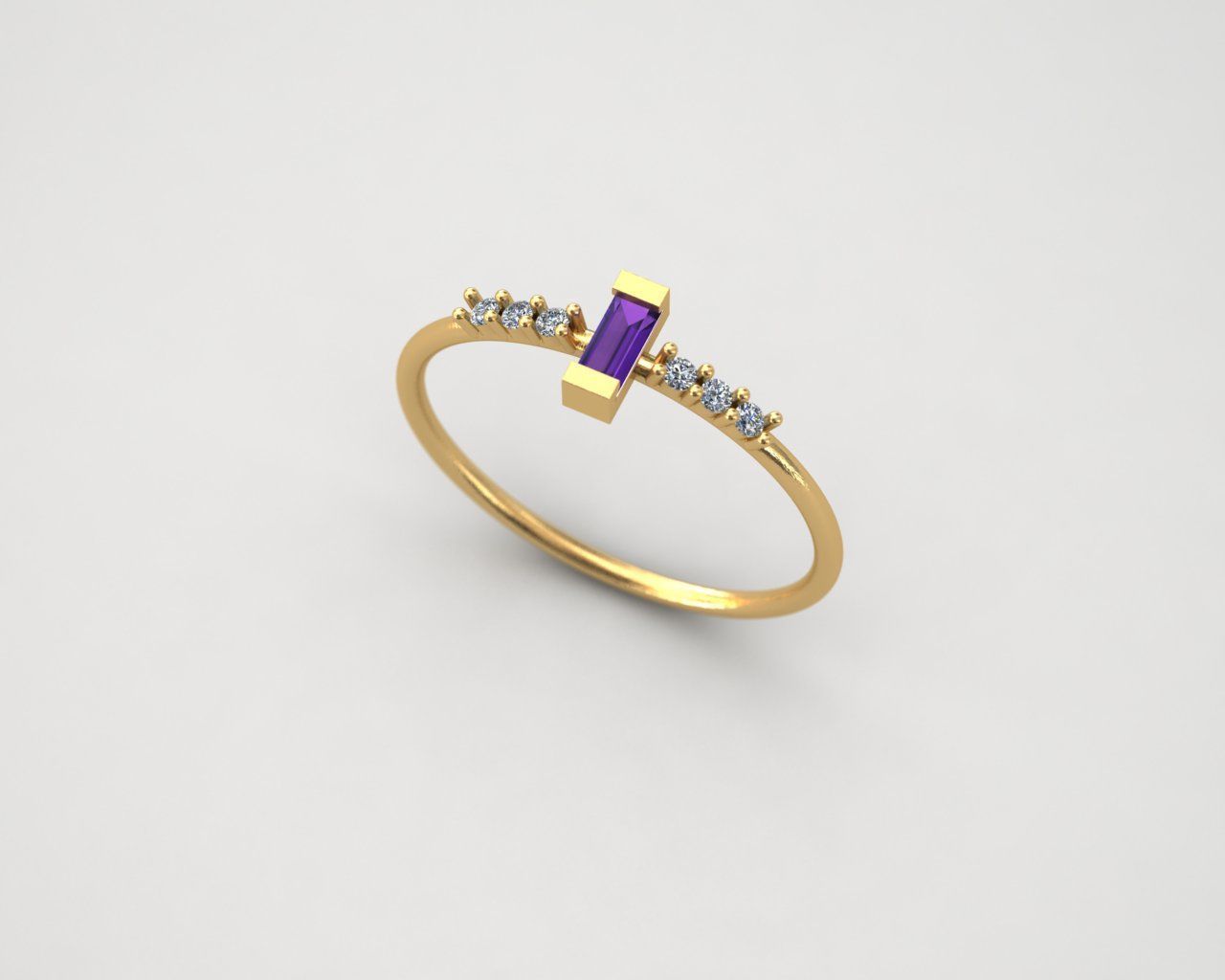 Minimalist Baguette 3D print model_2