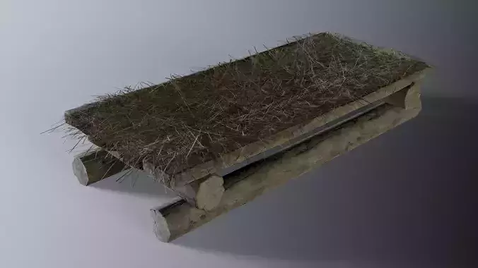 Medieval bed 02