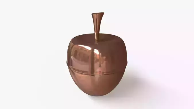 Bowl Apple Bronze