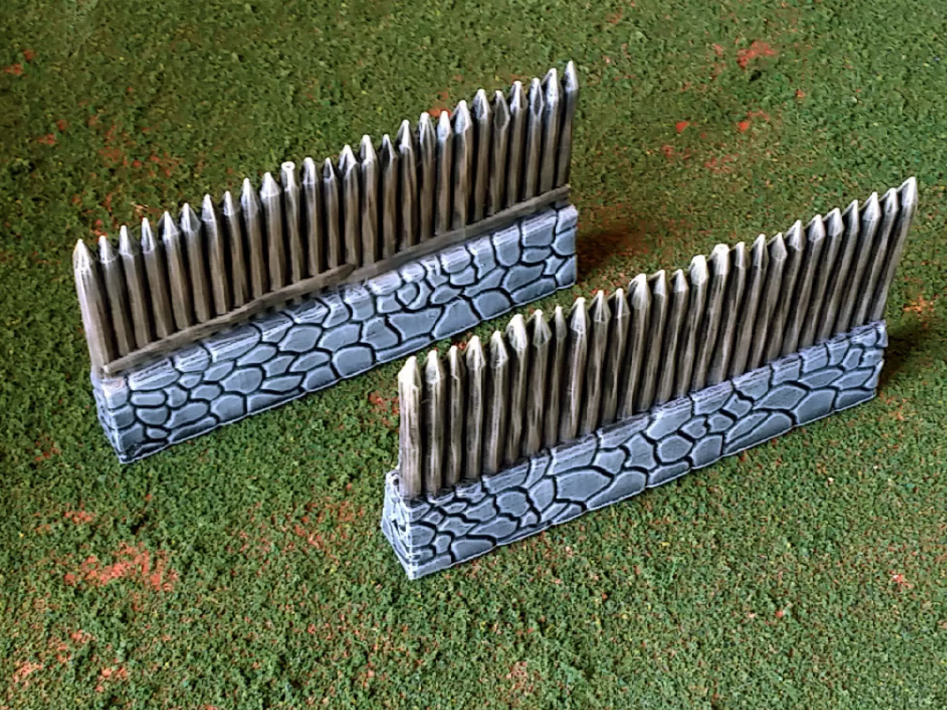 Fantasy palisade Free 3D print model