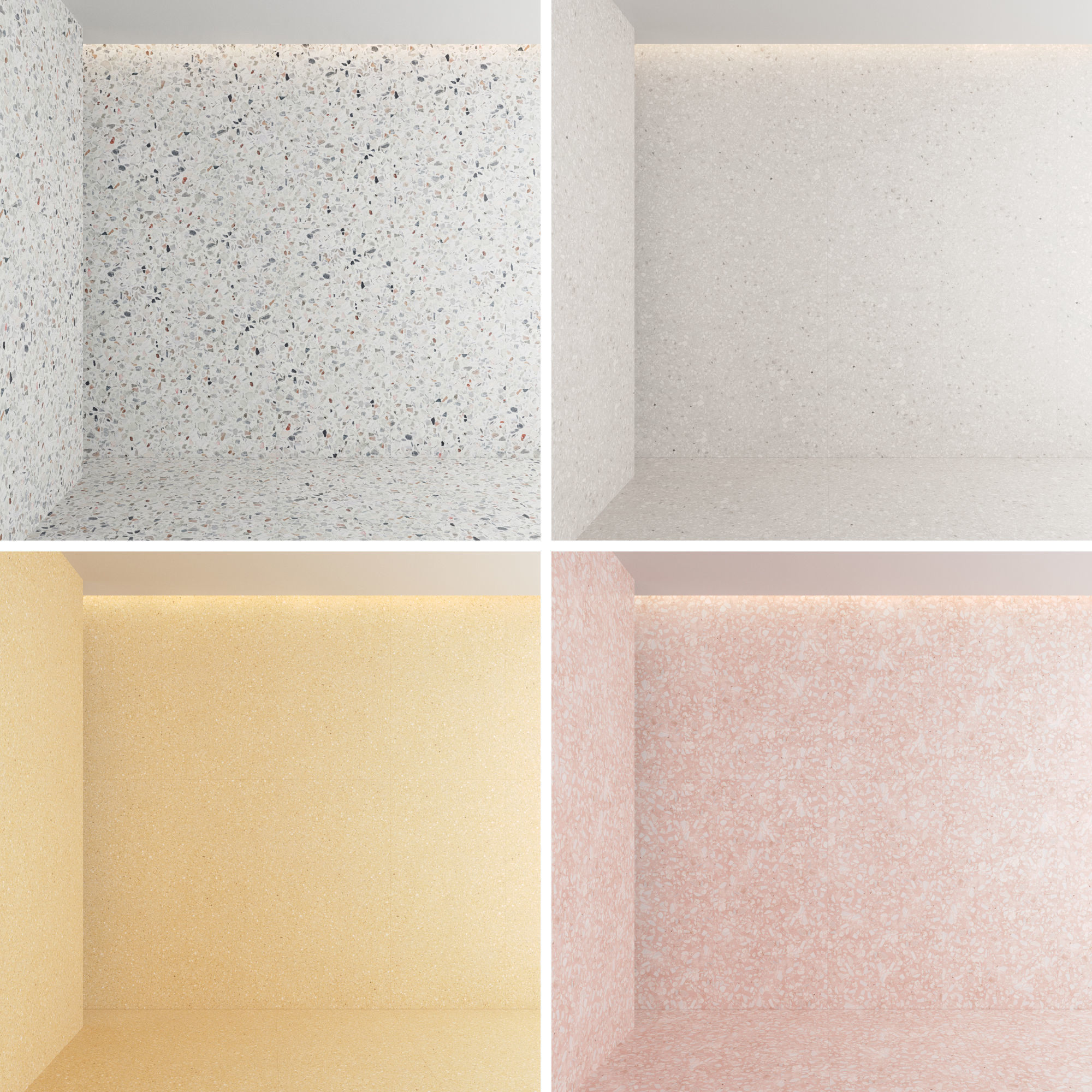 Terrazzo Porcelain tiles - set 05 Texture_2