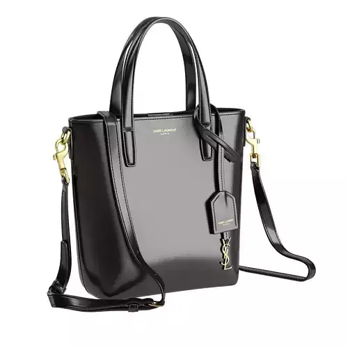 Mini Toy Shopping Bag by Saint Laurent