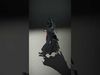 Skeletal Sorcerer with Dark Robes  Rigged and Animated Low-poly 3D model_2