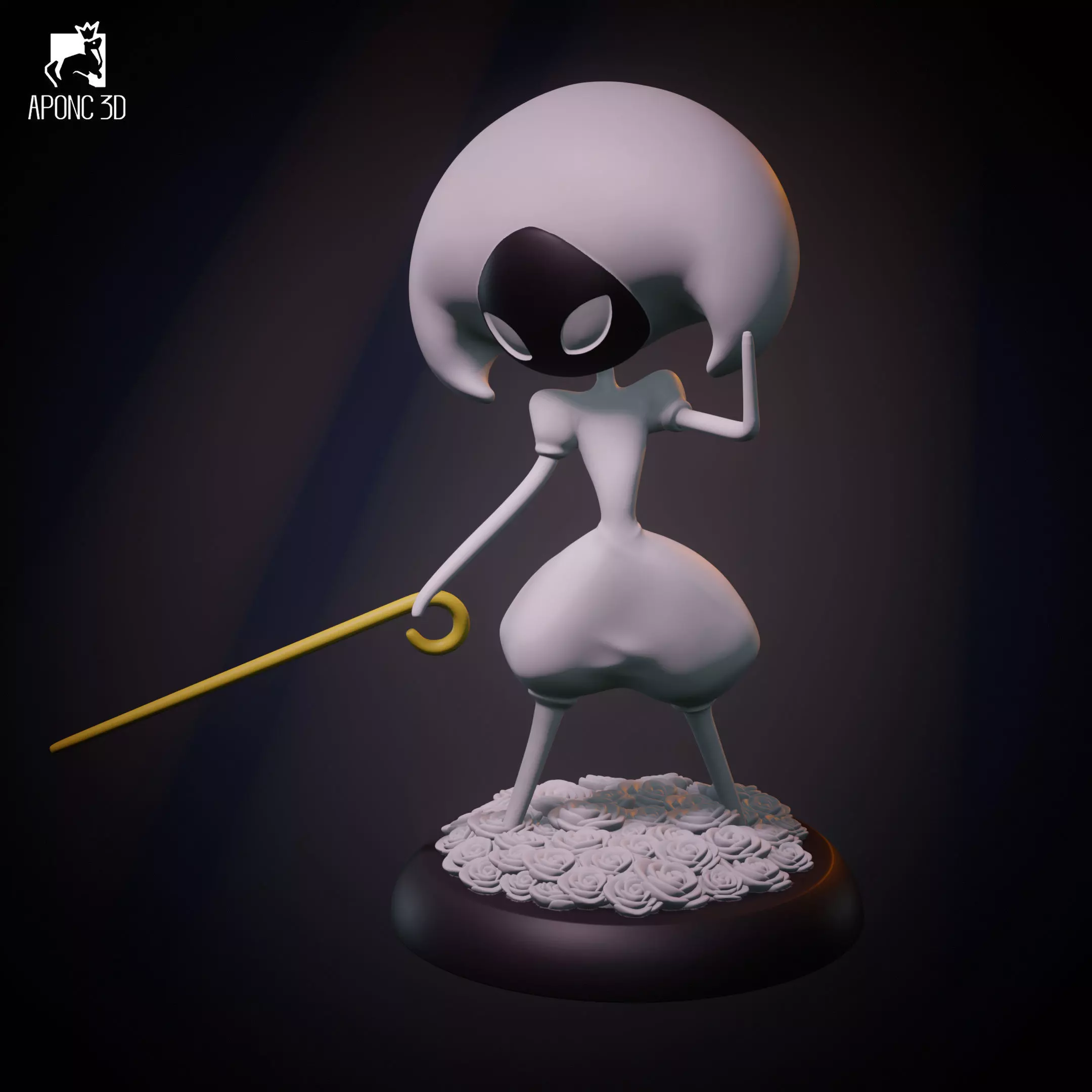 Lace Hollow Knight Silksong 3D Figure 3D print model