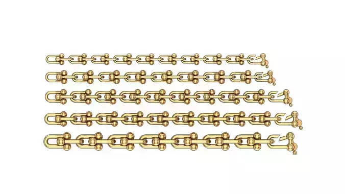 Tiffany chain bracelet and pendant 5 size