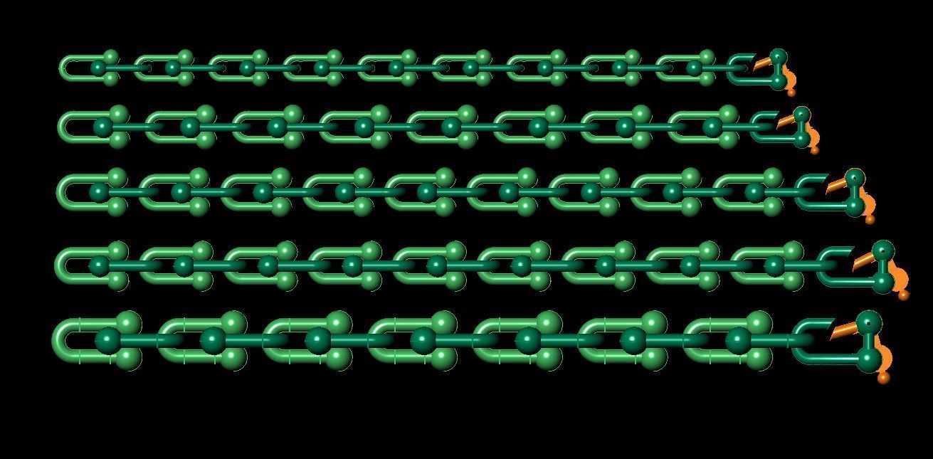 Tiffany chain bracelet and pendant 5 size 3D print model_2