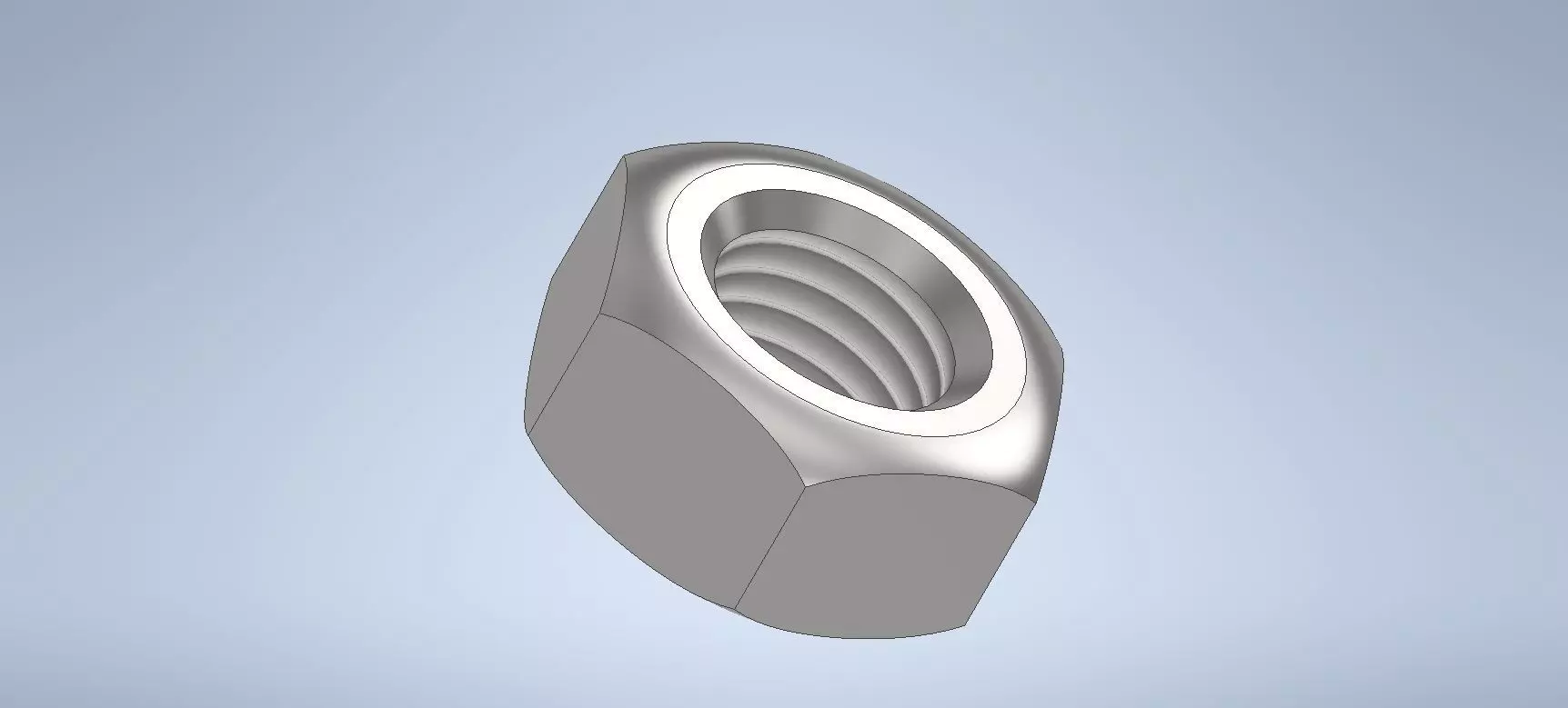 Bjursta Table Nut IKEA Part 100712 3D model