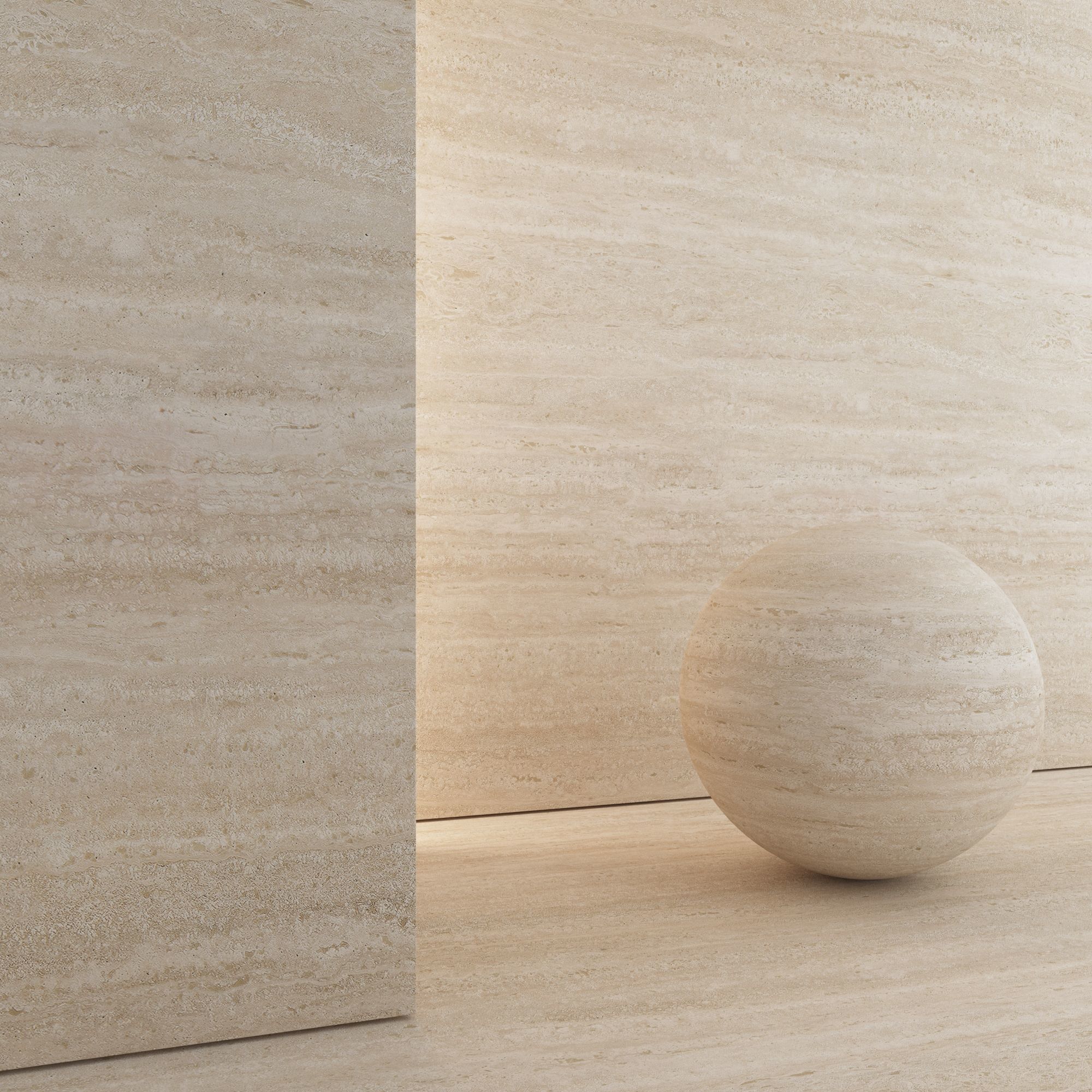 Travertine Porcelain tiles - set 04 Texture_3