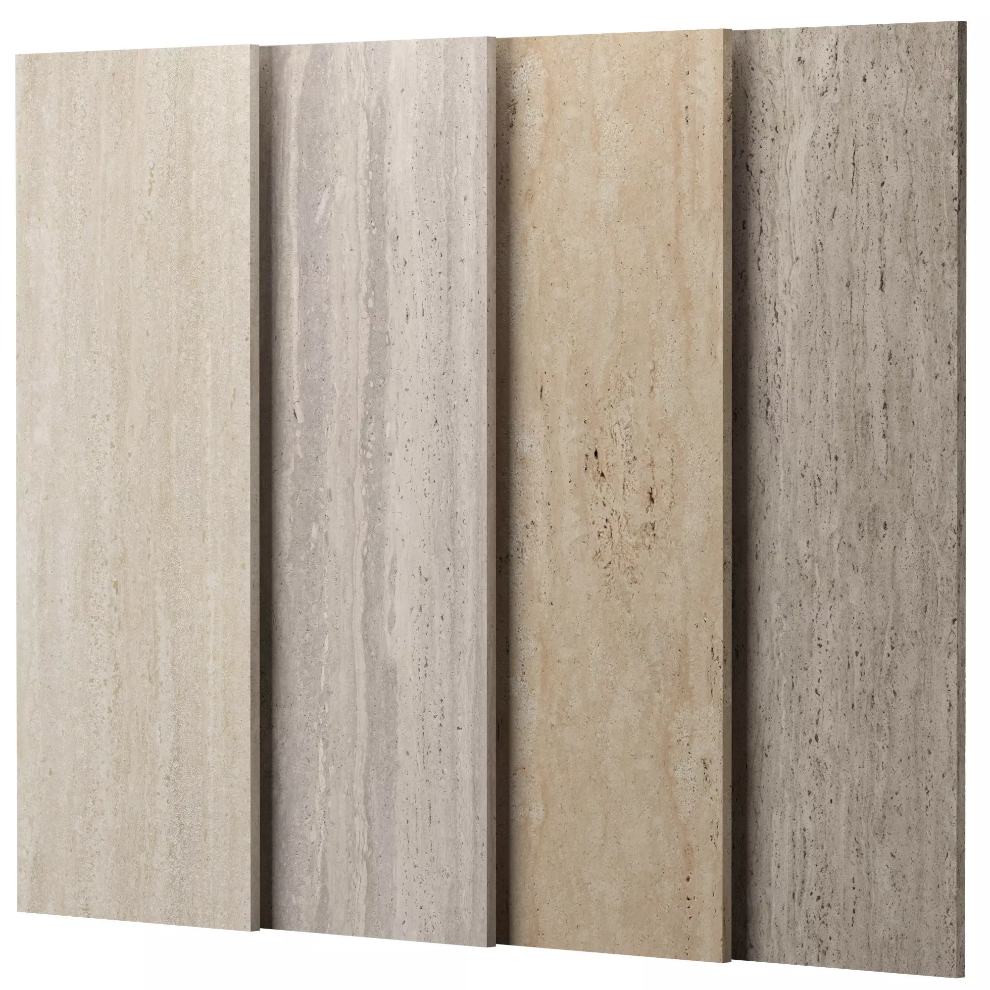 Travertine Porcelain tiles - set 04 Texture_0