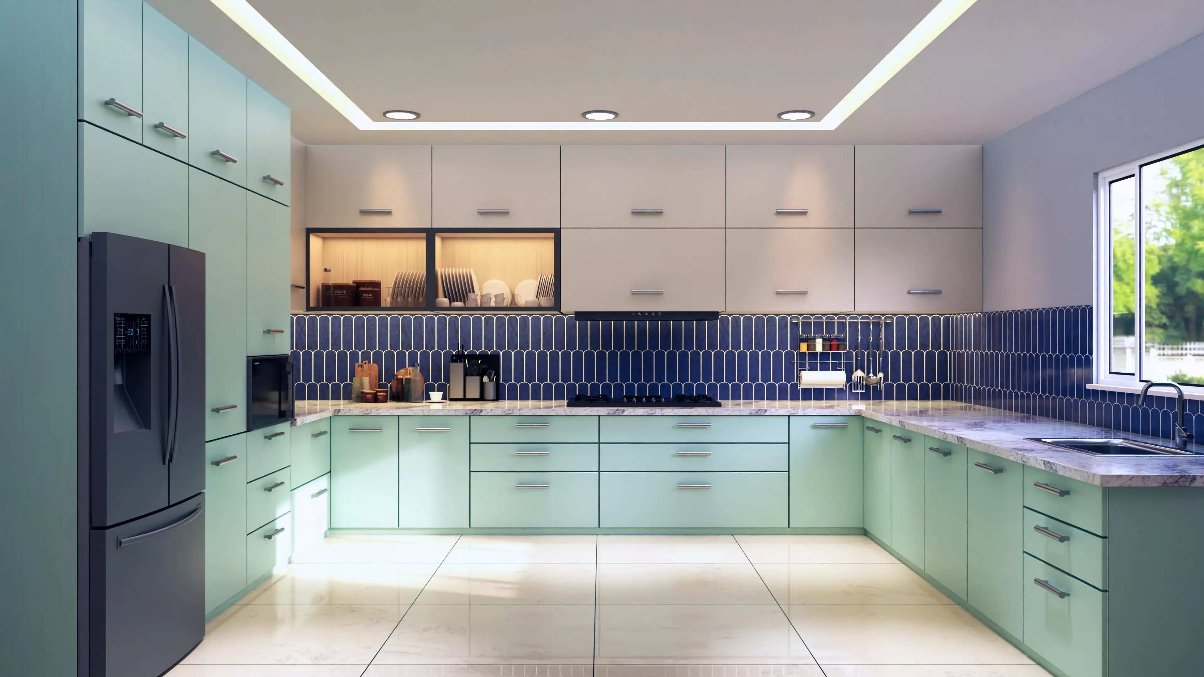 Kitchen 3D Model 3D model_0