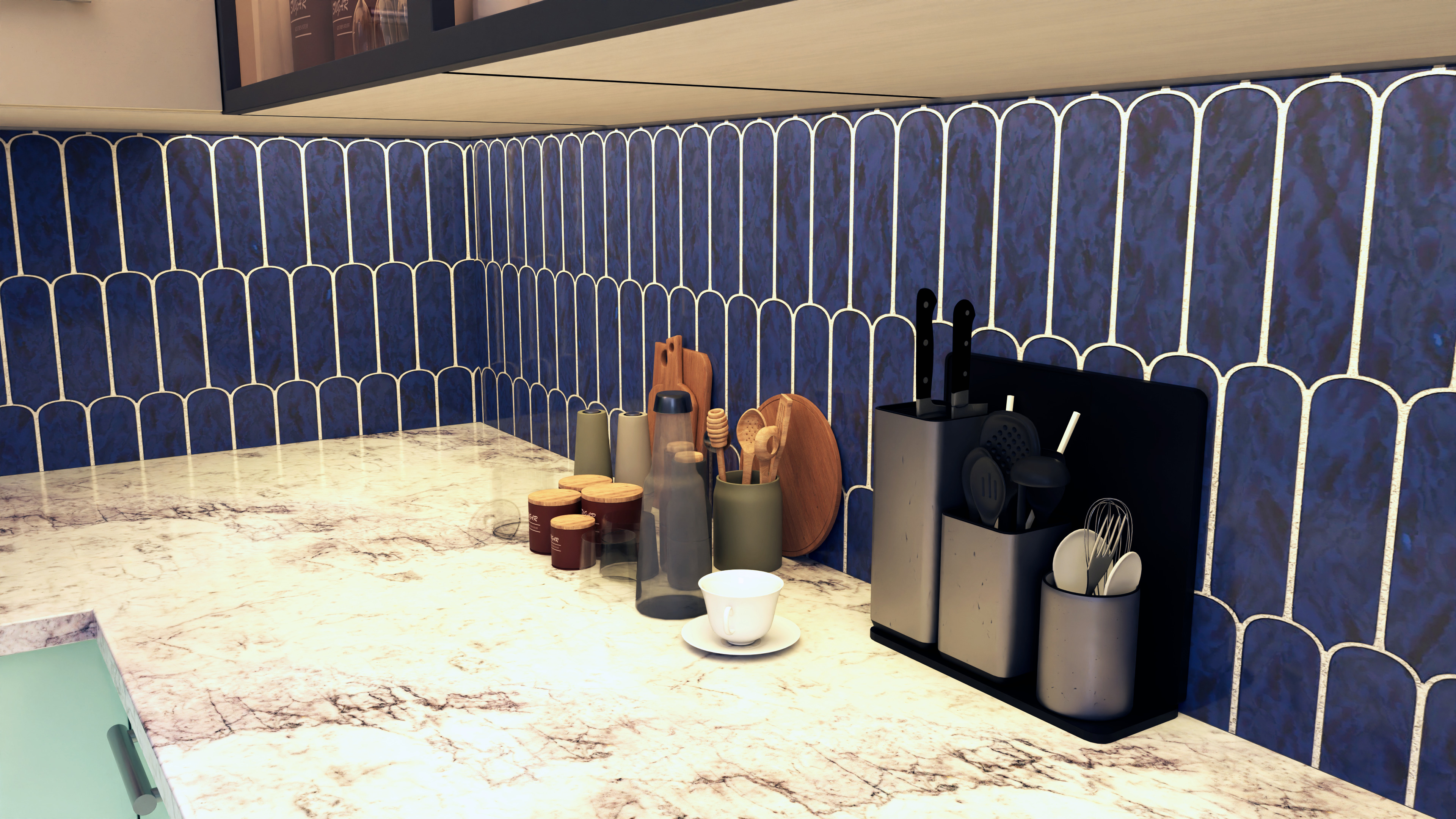 Kitchen 3D Model 3D model_2