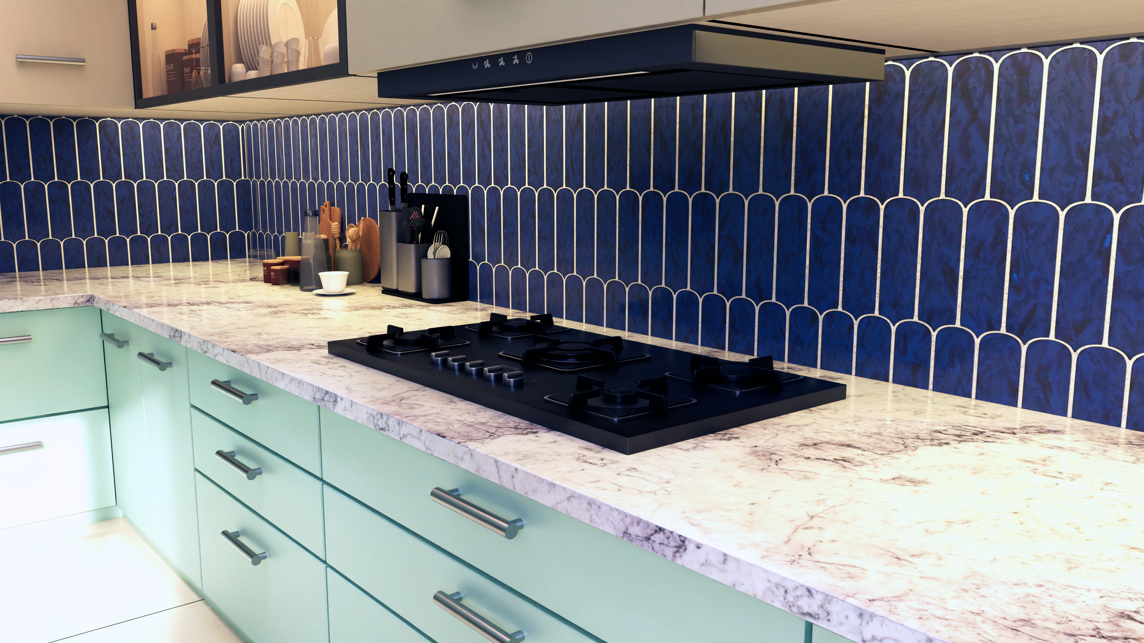 Kitchen 3D Model 3D model_1