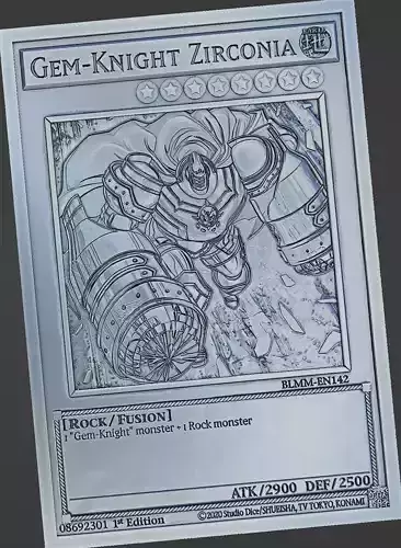 Gem-Knight Zirconia - yu-gi-oh