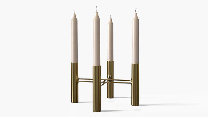 Lume Candel Low-poly 3D model