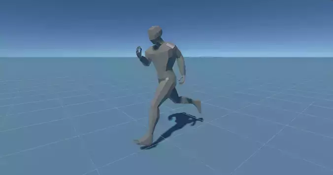 LowPoly Humanoid GameReady Rig