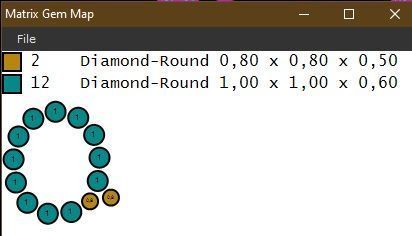 Alphabet ring letter Q 3D print model_5