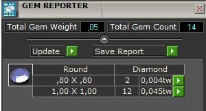 Alphabet ring letter Q 3D print model_6