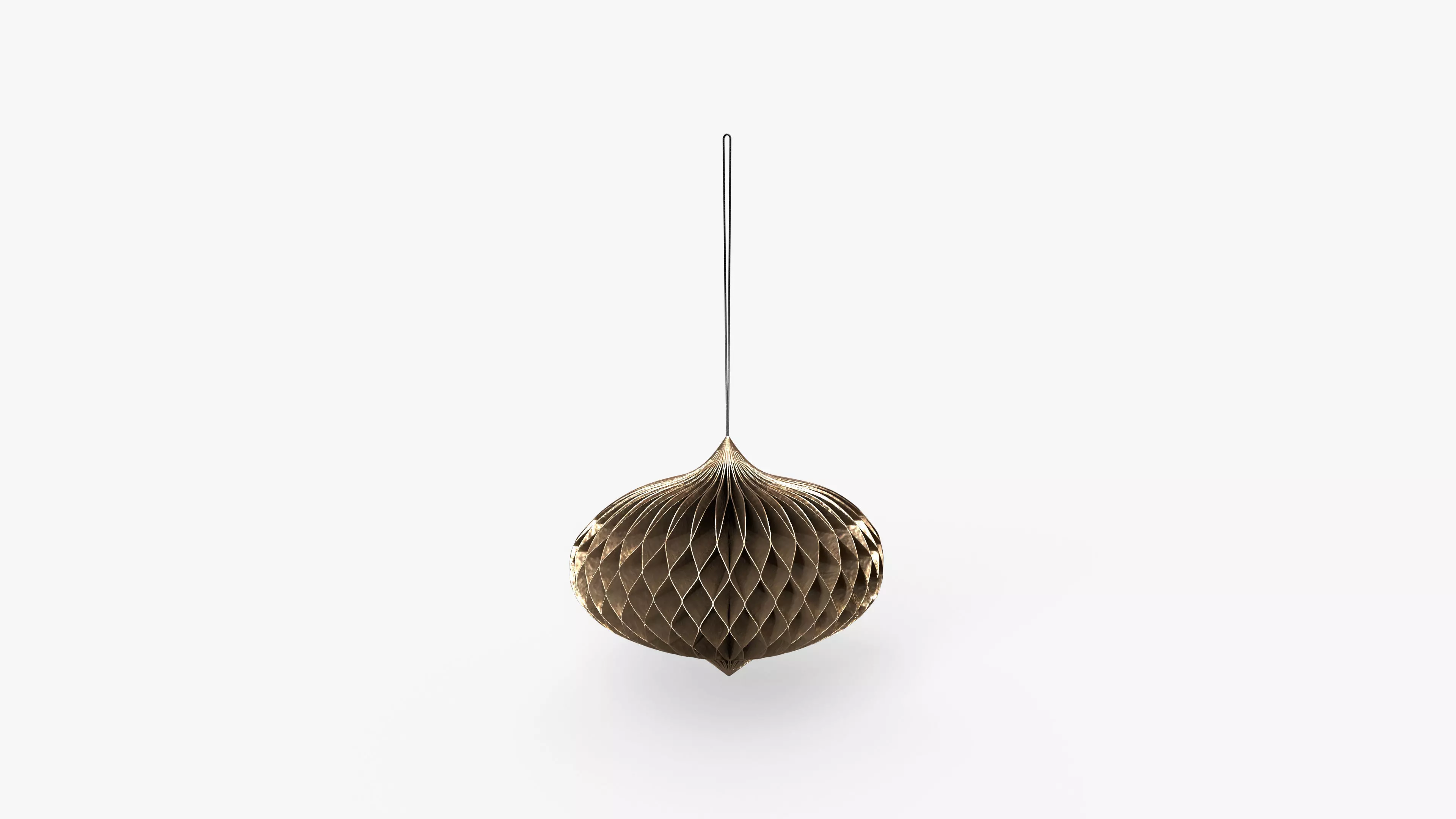Christmas Toy Paper Spinning Top 3D model