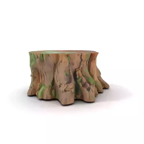 Tree Stump with Moss model pack for rendering and games