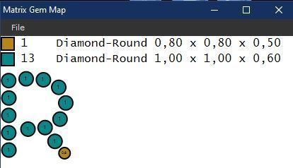 Alphabet ring letter R 3D print model_3