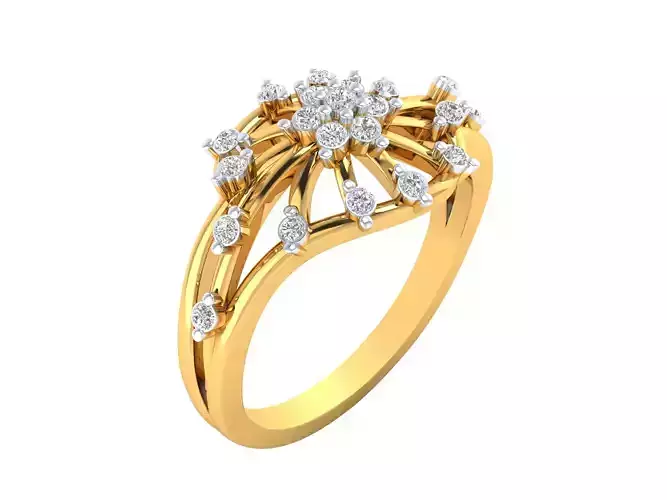  Women Ring Render 3dm STL MTL SLC JCD OBJ FBX Details