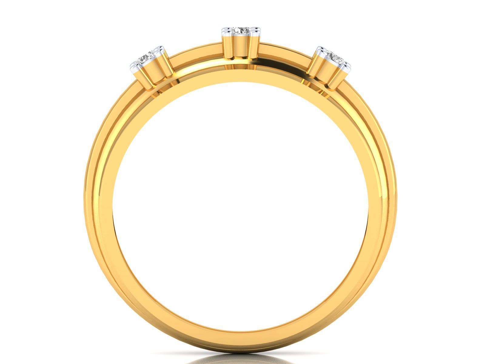 Women Ring  Render 3dm STL OBJ FBX MTLDetails 3D print model_3