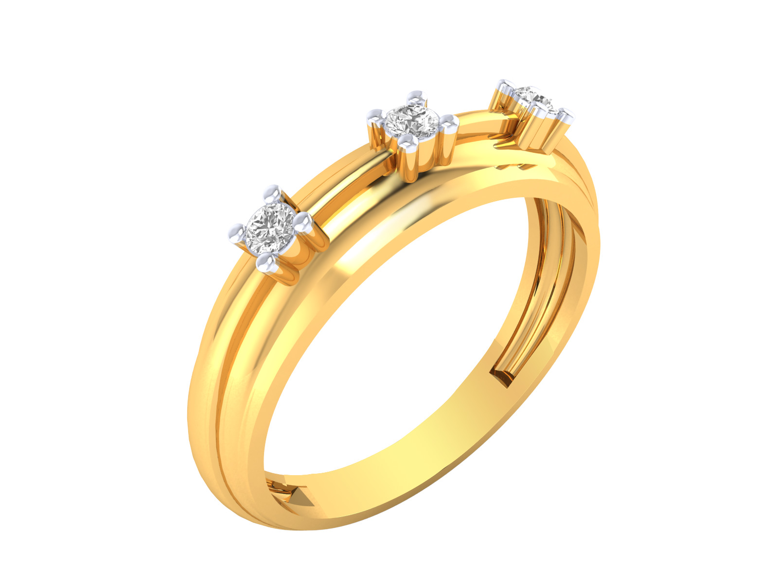 Women Ring  Render 3dm STL OBJ FBX MTLDetails 3D print model_16
