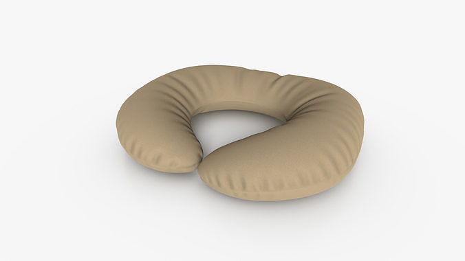 Travel Pillow Low-poly 3D model