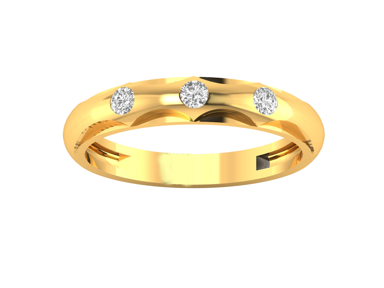 Women Ring  Render 3dm STL OBJ FBX MTLDetails 3D print model_11