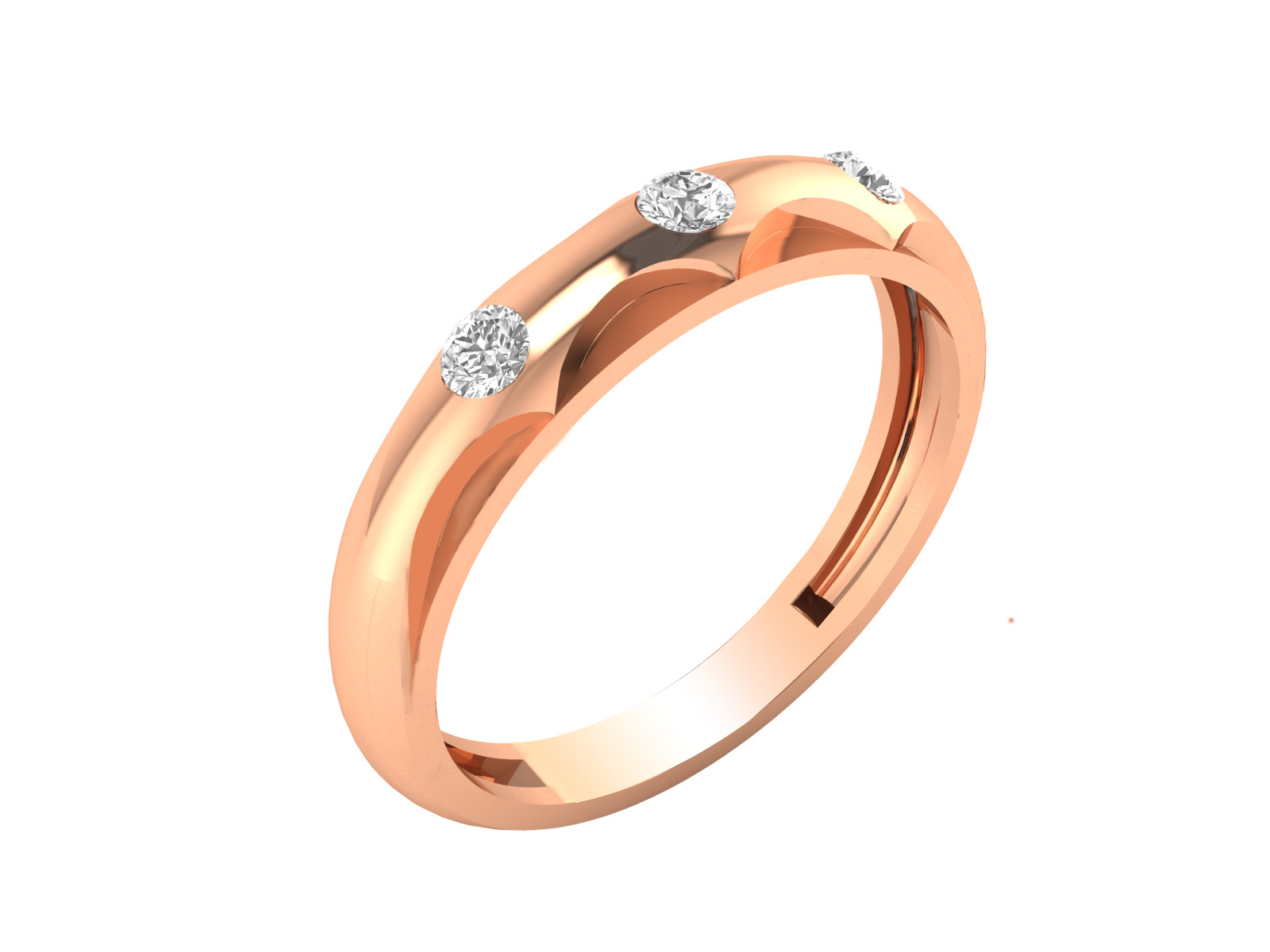 Women Ring  Render 3dm STL OBJ FBX MTLDetails 3D print model_2