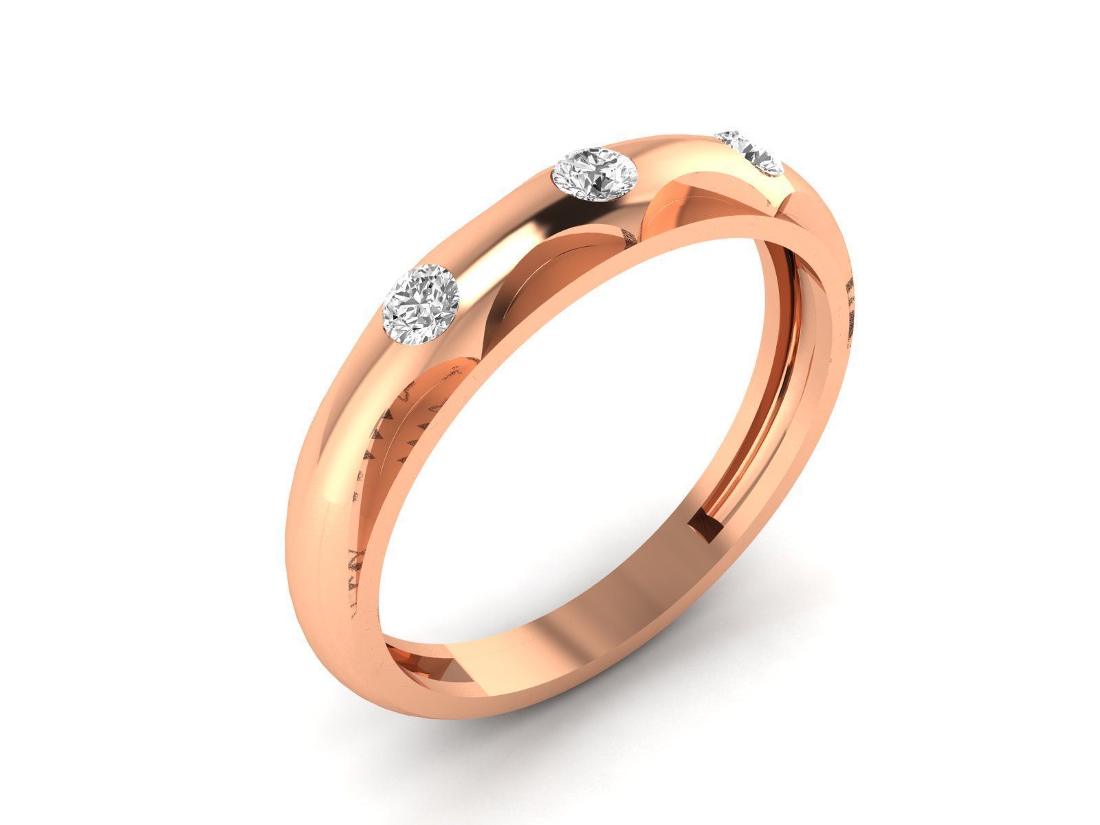 Women Ring  Render 3dm STL OBJ FBX MTLDetails 3D print model_1