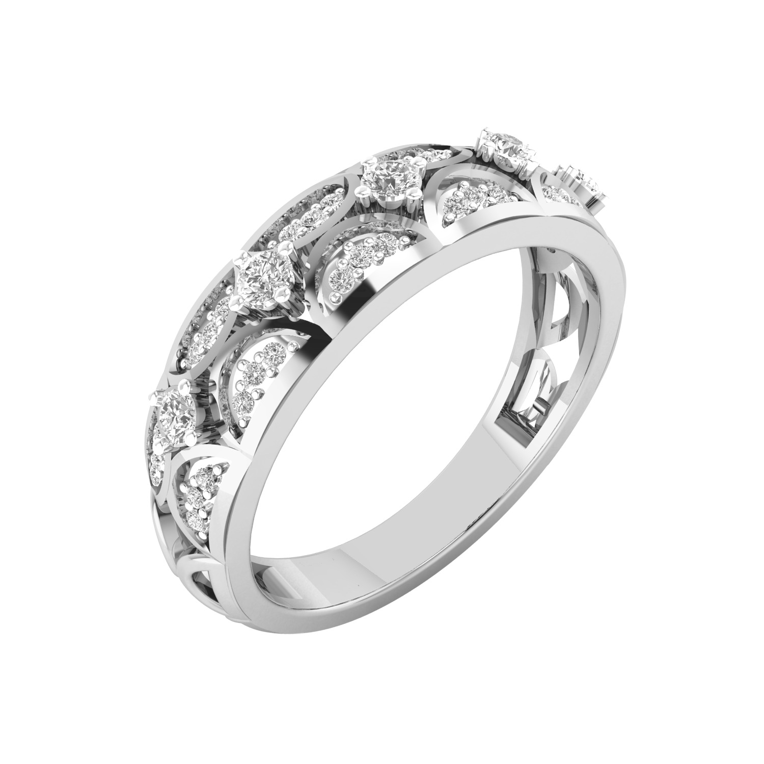 Women Ring Render 3dm STL OBJ FBX MTLDetails 3D print model_5