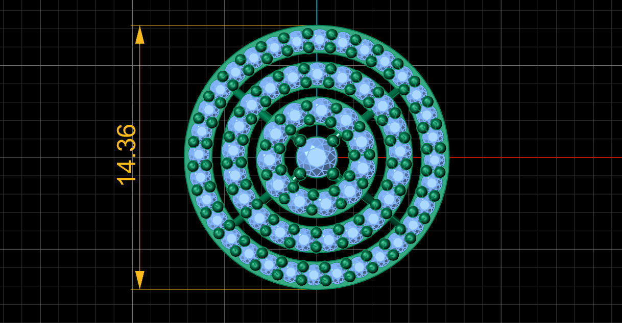 pendant06 3D print model_4