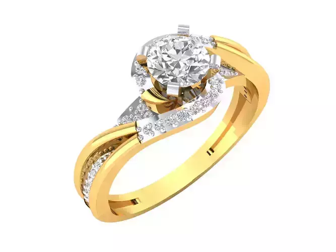 Women Ring  Render 3dm STL OBJ FBX MTLDetails