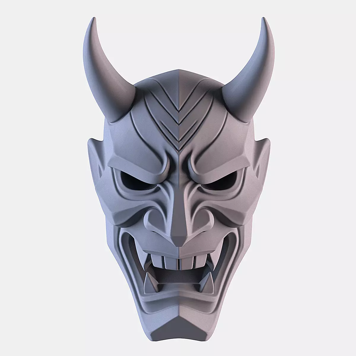Hannya Mask 3D print model_0