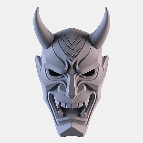 Hannya Mask 3D print model