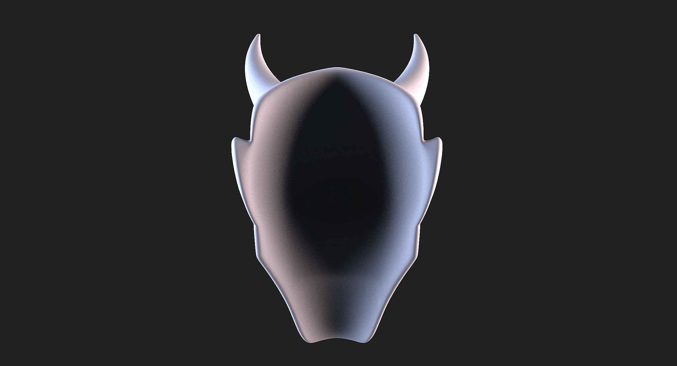 Hannya Mask 3D print model_5