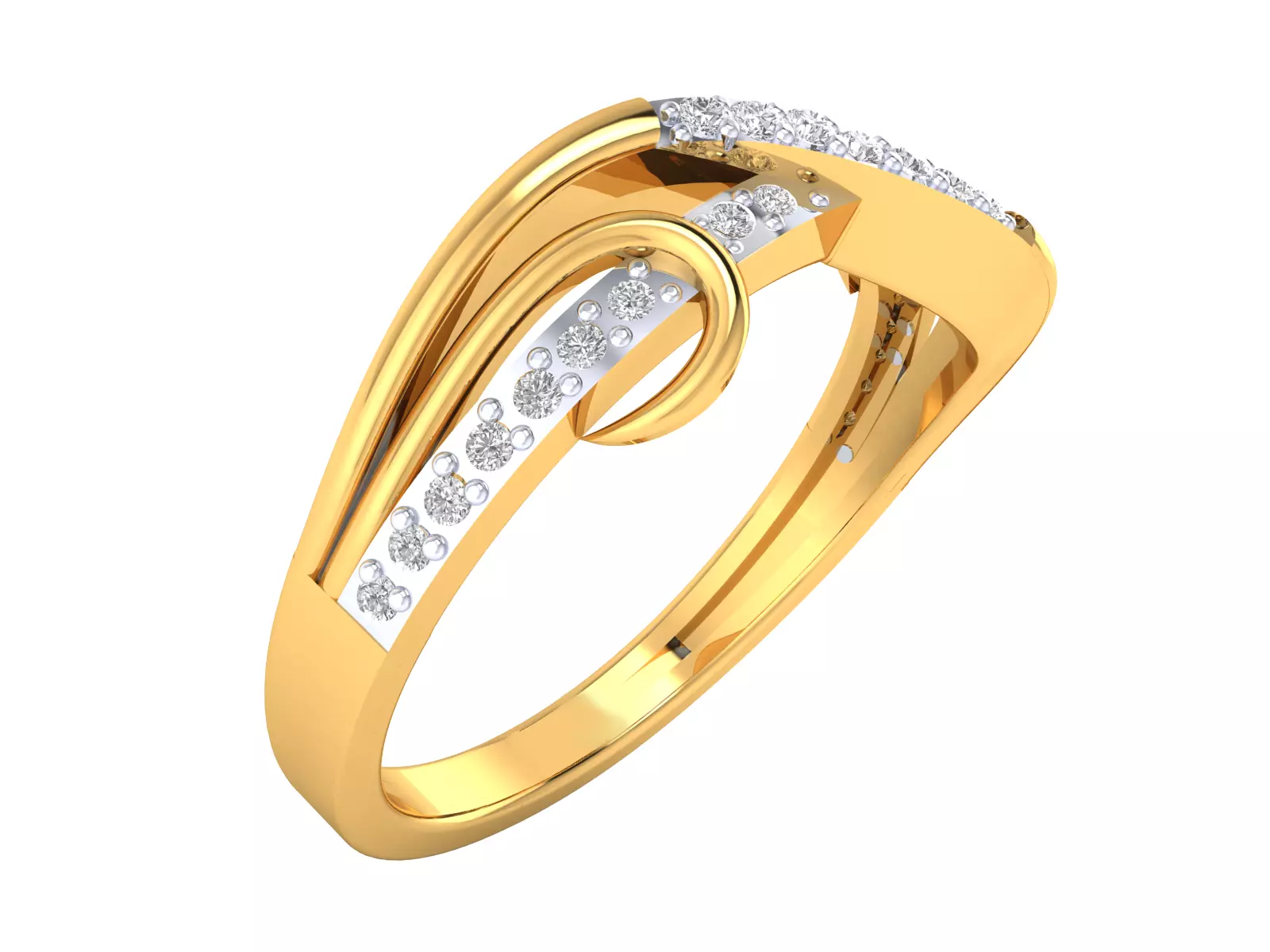 Women Ring Render 3dm STL OBJ FBX MTLDetails 3D print model