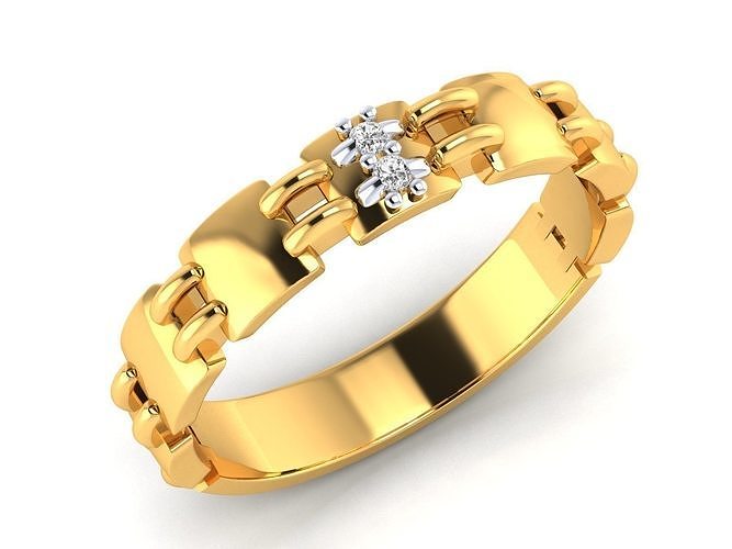  Women Ring Render 3dm STL MTL SLC JCD OBJ FBX Details 3D print model