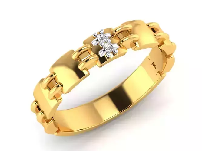  Women Ring Render 3dm STL MTL SLC JCD OBJ FBX Details 3D print model