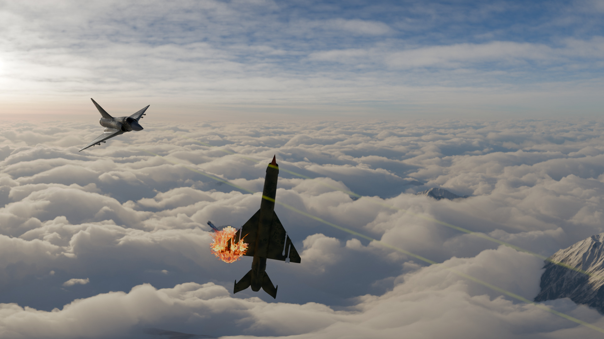 Allied Fighters 3D Model Collection_3