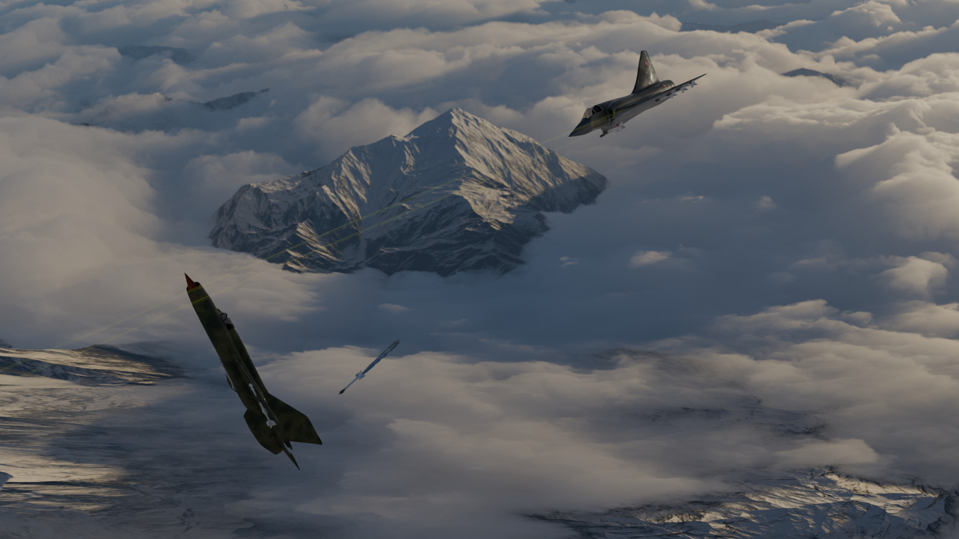 Allied Fighters 3D Model Collection_6