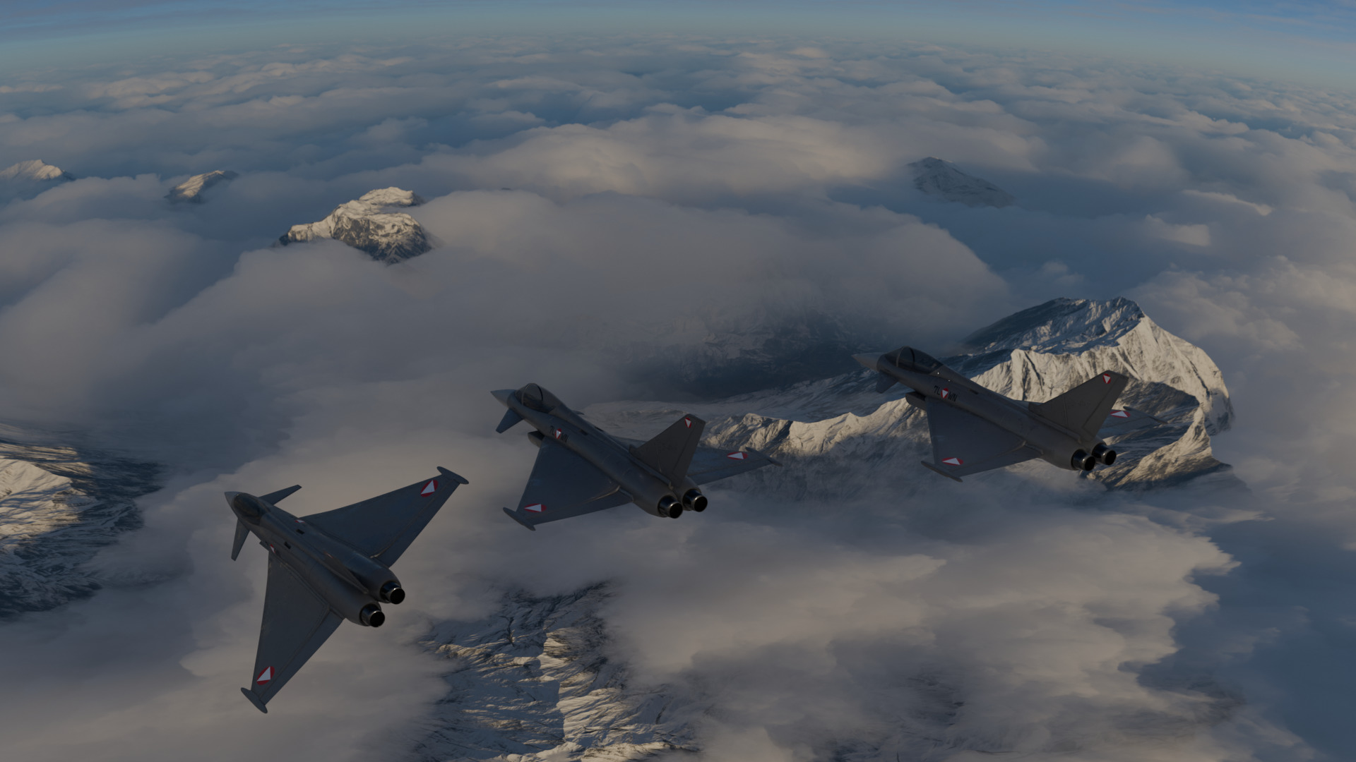 Allied Fighters 3D Model Collection_16