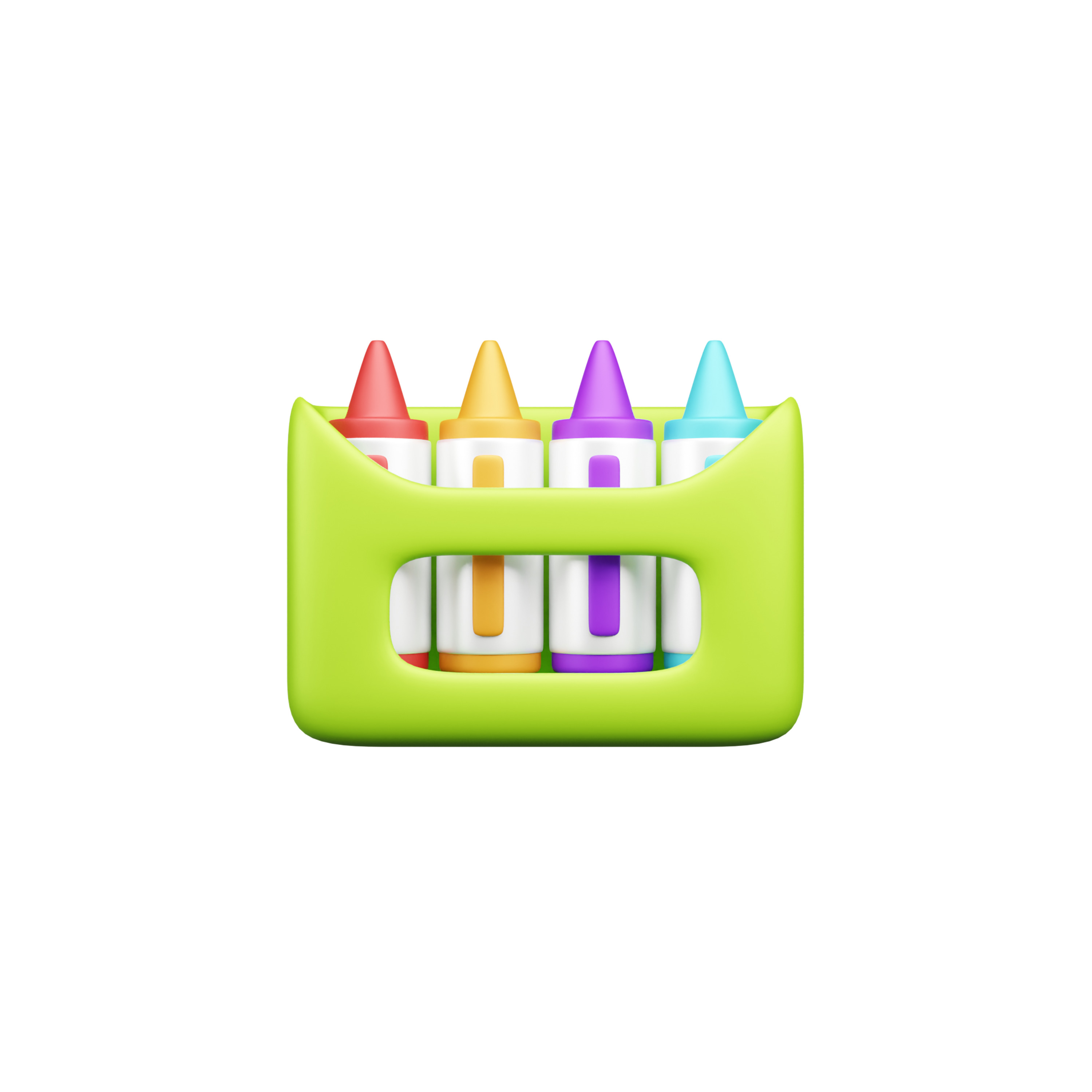Back to School Icon Pack  3D model_11
