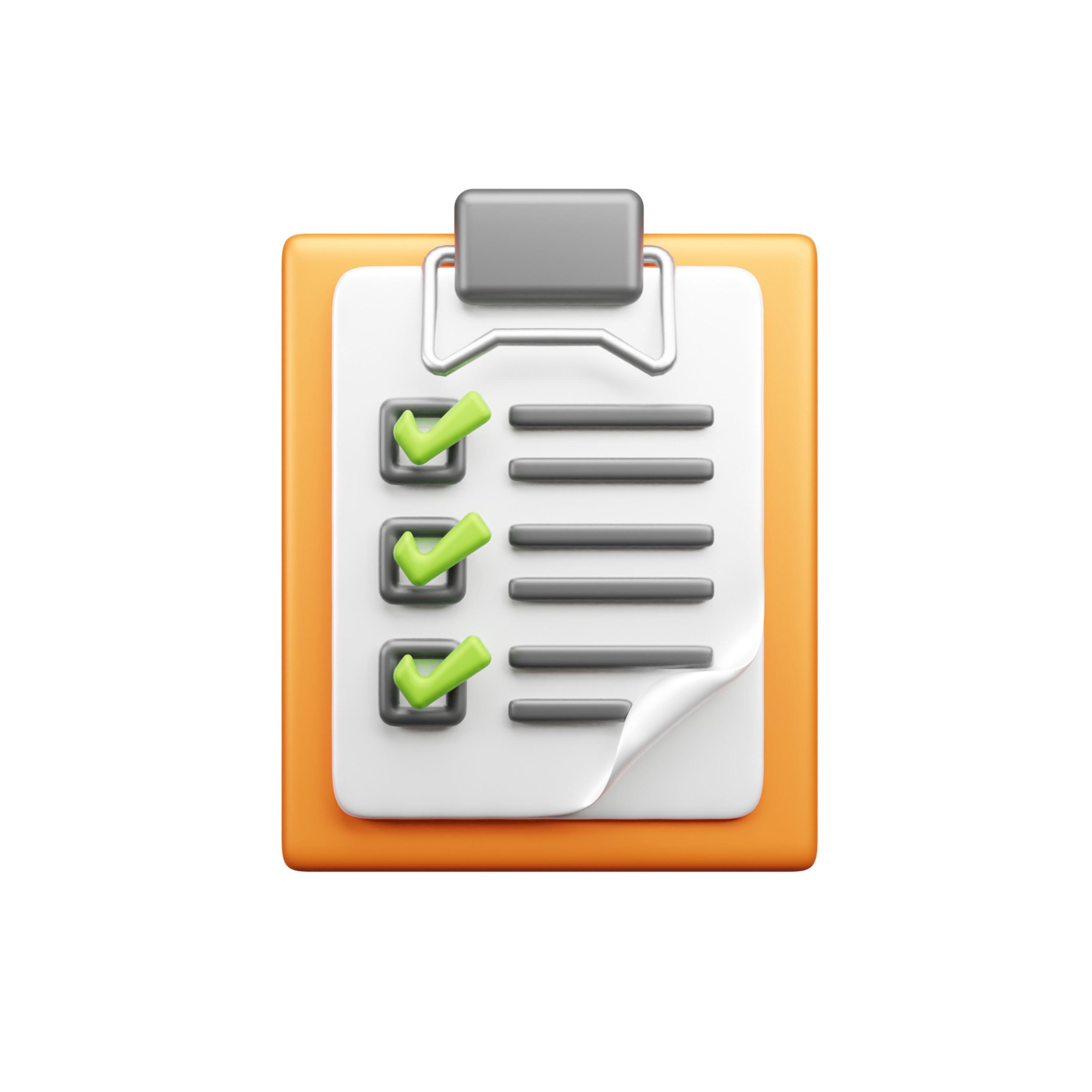 Back to School Icon Pack  3D model_9