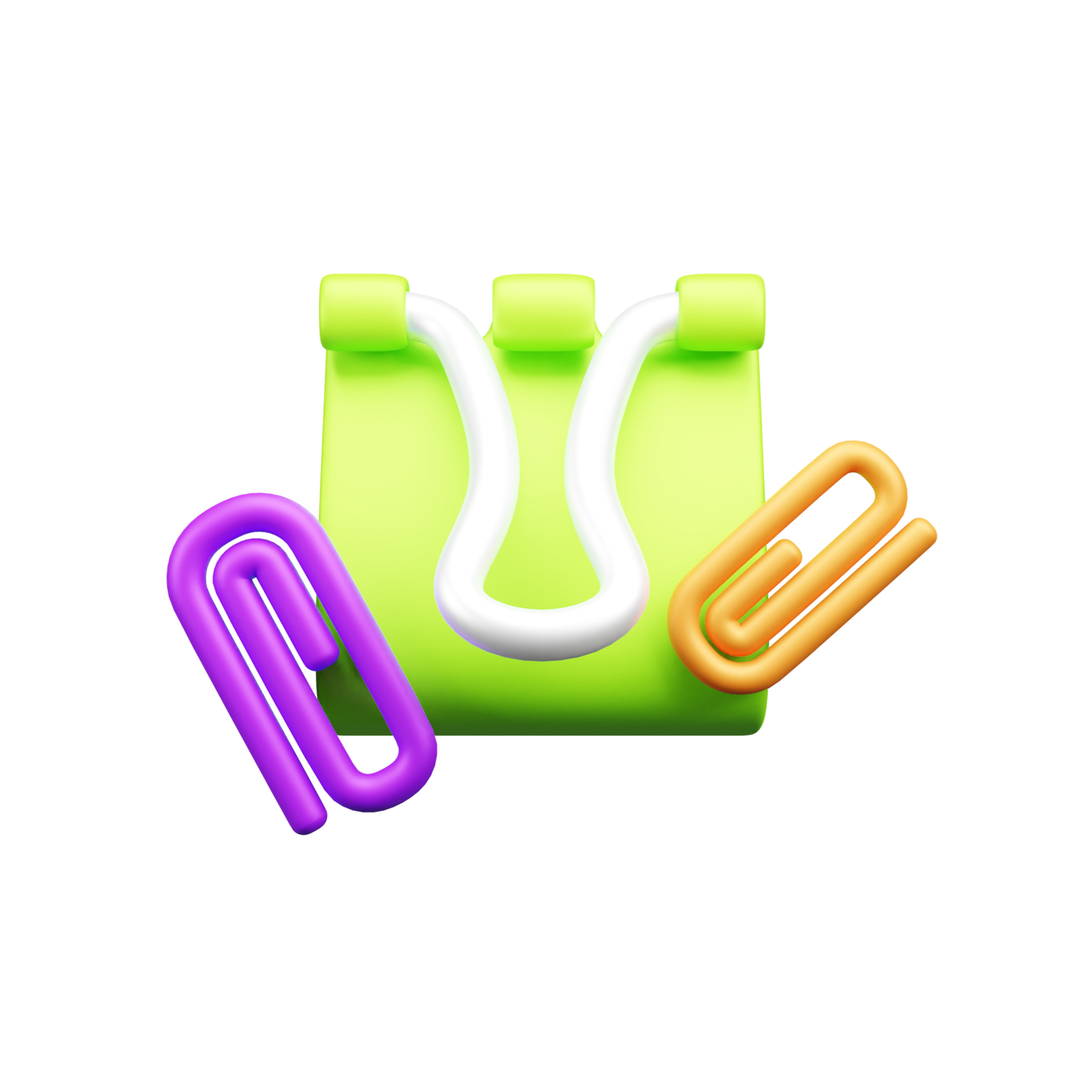 Back to School Icon Pack  3D model_3