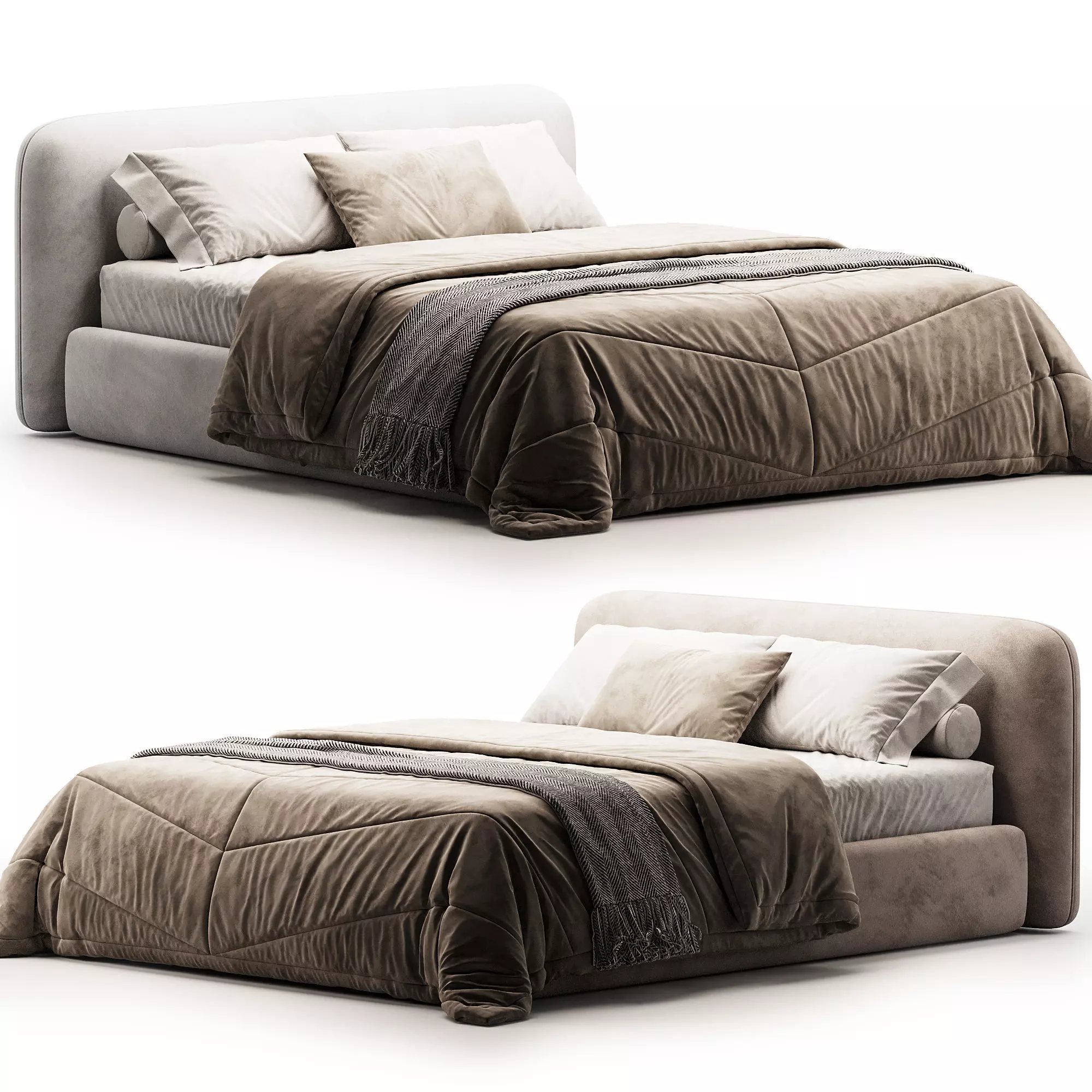 Yun Bed 3D model_0